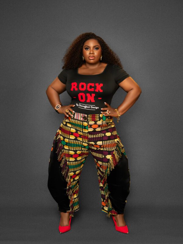 Ibifuro Barrel Pants n Rock On T-shirt